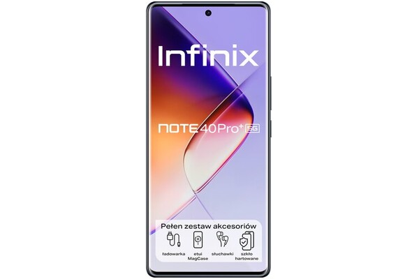 Smartfon Infinix Note 40 Pro 5G czarny 6.78" 12.0GB/256.0GB