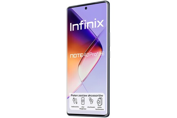 Smartfon Infinix Note 40 Pro 5G czarny 6.78" 12.0GB/256.0GB