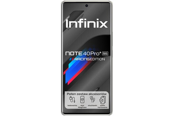 Smartfon Infinix Note 40 Pro 5G szary 6.78" 12.0GB/256.0GB