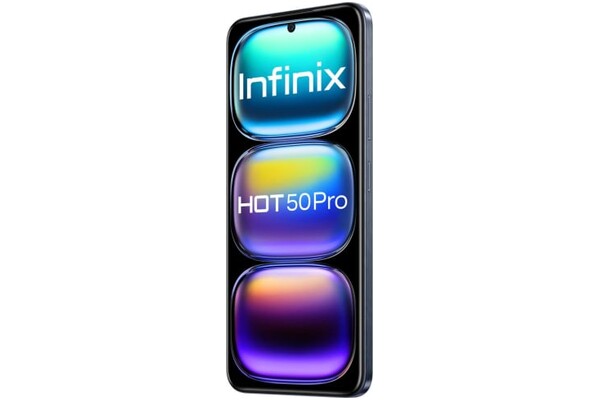 Smartfon Infinix Hot 50 Pro grafitowy 6.78" 8.0GB/256.0GB