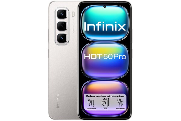 Smartfon Infinix Hot 50 Pro szary 6.78" 8.0GB/128.0GB