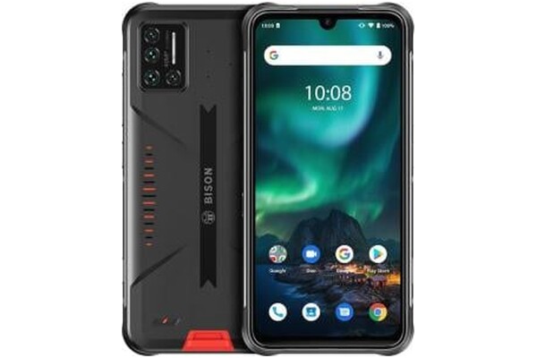 Smartfon Umidigi Bison czarno-pomarańczowy 6.30" 6.0GB/128.0GB
