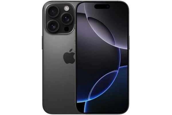 Smartfon Apple iPhone 16 Pro 5G czarny 6.30" 8.0GB/256.0GB