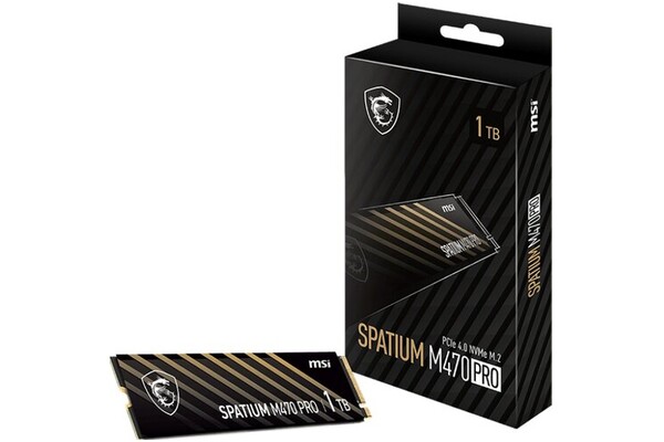 Dysk wewnętrzny MSI M470 Spatium Pro SSD M.2 NVMe 1TB