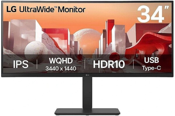 Monitor 34.0" LG 34BA75 czarny