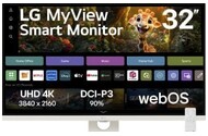 Monitor 31.5" LG 32SR73 biały