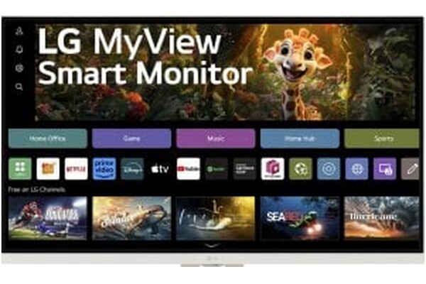 Monitor 31.5" LG 32SR73 biały