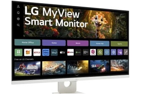 Monitor 31.5" LG 32SR73 biały