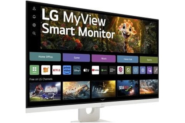 Monitor 31.5" LG 32SR73 biały
