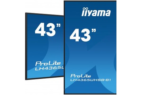 Monitor 42.5" IIYAMA LH4365UHSB-B1 czarny
