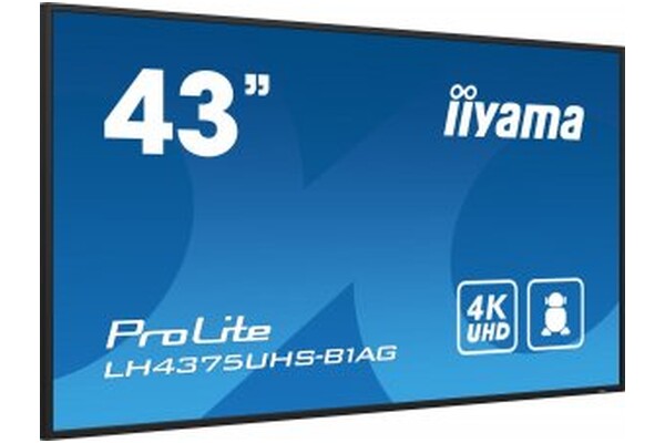 Monitor 42.5" IIYAMA LH4375UHS-B1AG czarny