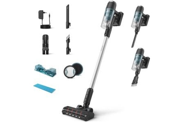 Odkurzacz Philips XC313301 Aqua 3000 pionowy bezworkowy czarny