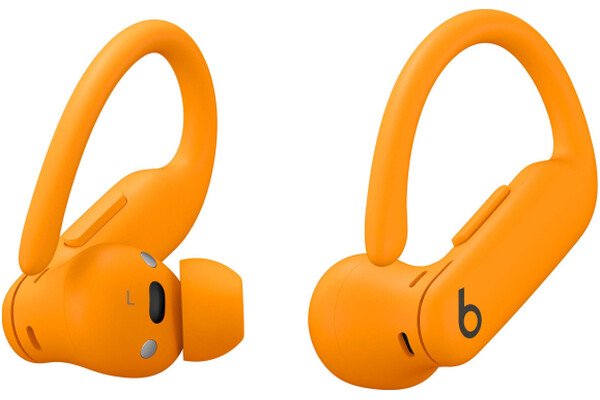 Słuchawki Apple PowerBeats Pro Dokanałowe Bezprzewodowe pomarańczowy