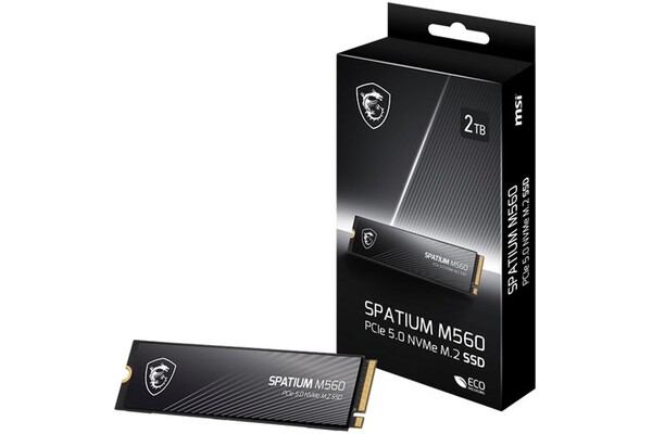 Dysk wewnętrzny MSI M560 Spatium SSD M.2 NVMe 2TB