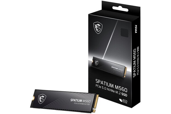Dysk wewnętrzny MSI M560 Spatium SSD M.2 NVMe 1TB