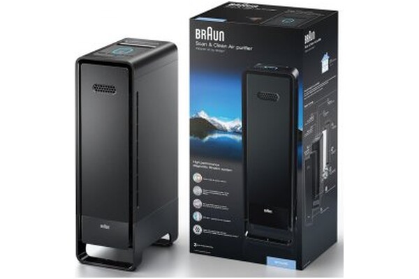 Oczyszczacz powietrza Braun BFD104BE2 czarny