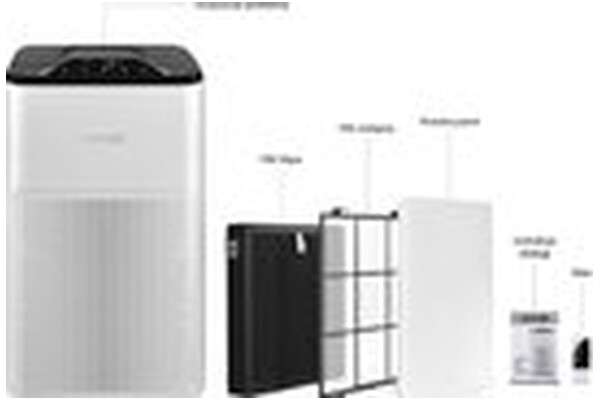 Oczyszczacz powietrza Setti+ AP400W Smart biały