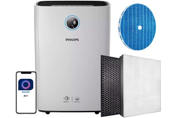 Oczyszczacz powietrza Philips AC272913 Seria 2000i biały
