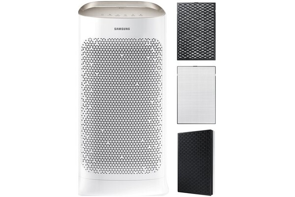 Oczyszczacz powietrza Samsung AX60T5080WF biało-złoty