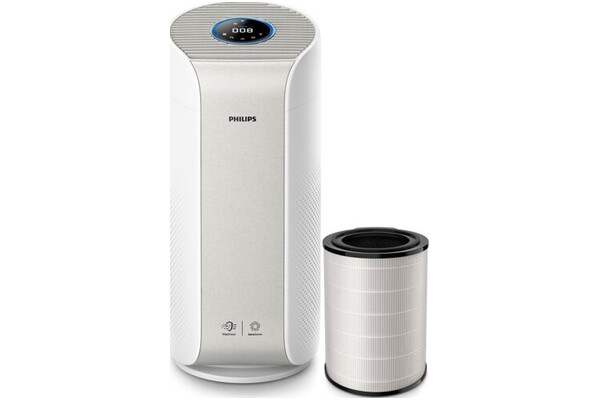 Oczyszczacz powietrza Philips AC305550 Dual Scan biały