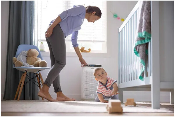 Oczyszczacz powietrza Philips AC121710 Seria 1000 biały