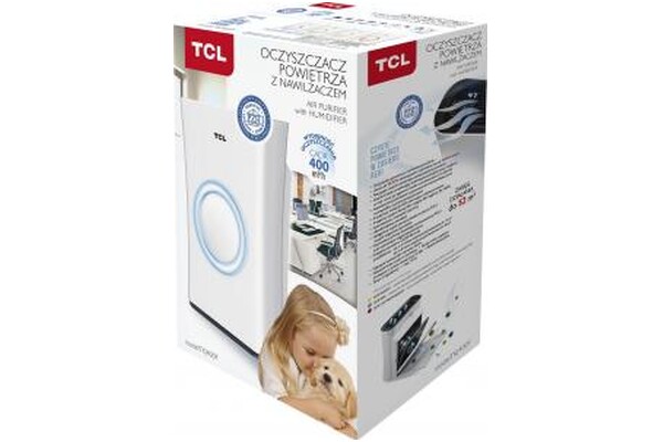 Oczyszczacz powietrza TCL TKJ400F biały