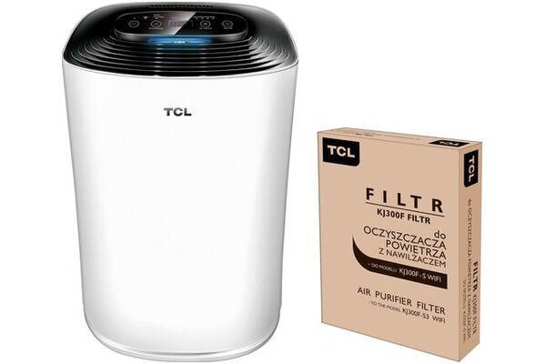 Oczyszczacz powietrza TCL KJ300F biało-czarny