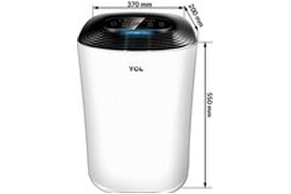 Oczyszczacz powietrza TCL KJ300F biało-czarny