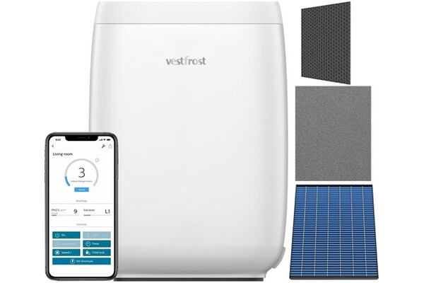 Oczyszczacz powietrza VESTFROST VPA1M30WH biały