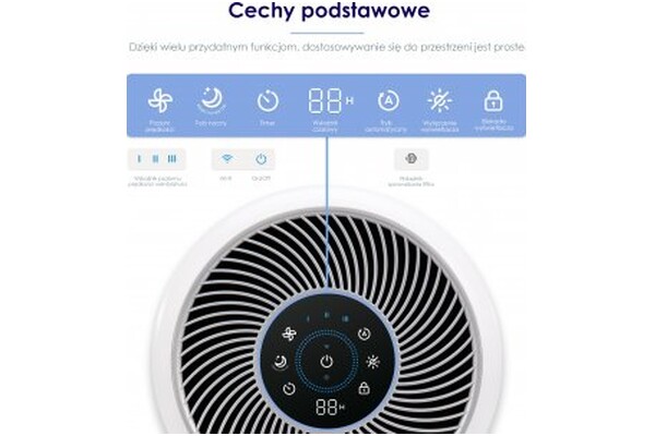 Oczyszczacz powietrza Levoit Core 300 biały