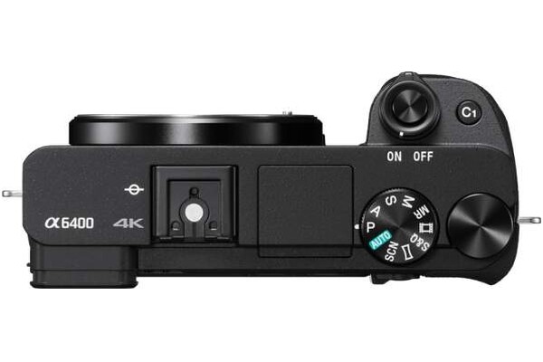 Aparat bezlusterkowy Sony ILCE-6400AKB + 16-50mm (ILCE-6400AKB).