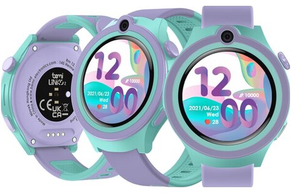 Smartwatch Bemi Linko 1.32" fioletowy