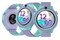 Smartwatch Bemi Linko 1.32" fioletowy