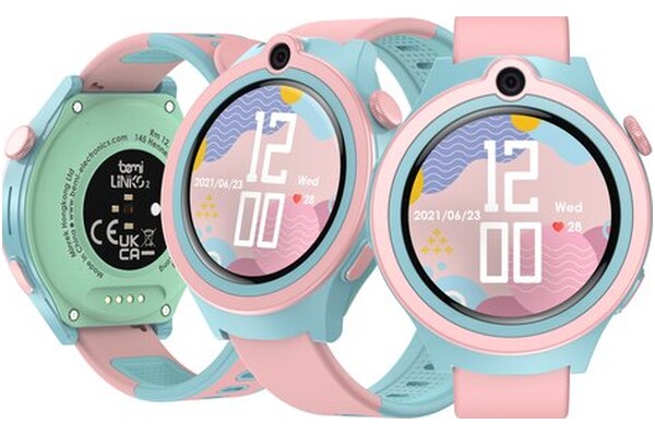 Smartwatch Bemi Linko 1.32" różowy