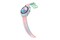 Smartwatch Bemi Linko 1.32" różowy