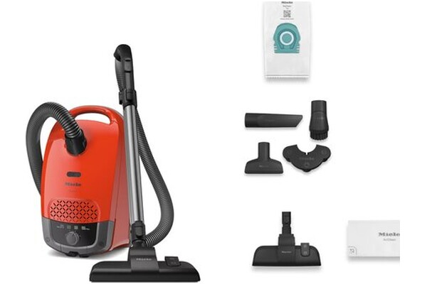 Odkurzacz MIELE S1 tradycyjny workowy 890W czerwony