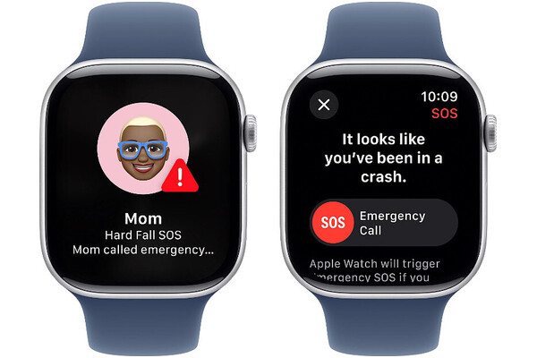 Smartwatch Apple Watch Series 1 srebrno-niebieski