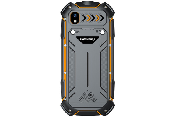Smartfon myPhone Hammer Boost czarno-pomarańczowy 2.40" poniżej 0.1GB/