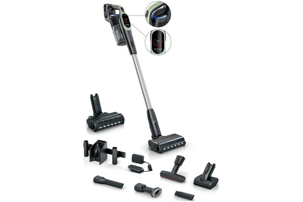 Odkurzacz Bosch BCS931TQC Unlimited 9 pionowy z pojemnikiem czarno-srebrny