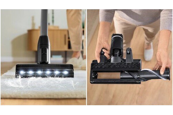 Odkurzacz Bosch BCS931TQC Unlimited 9 pionowy z pojemnikiem czarno-srebrny