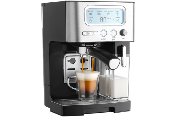 Ekspres SENCOR SES4090SS kolbowy