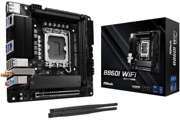 Płyta główna ASrock B860I Socket 1851 Intel B860 DDR5 microATX