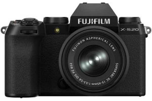 Aparat bezlusterkowy Fujifilm X-S20 - czarny + XC15-45mm Kit WWI Black