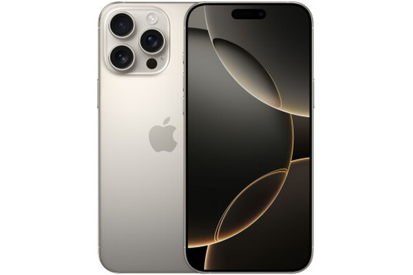 Smartfon Apple iPhone 16 Pro Max Tytan Naturalny 6.90" 256.0GB