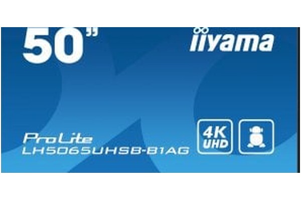 Monitor 49.5" IIYAMA LH5065UHSB-B1AG czarny
