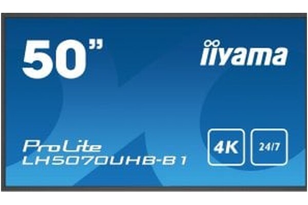 Monitor 49.5" IIYAMA LH5070UHB-B1 czarny