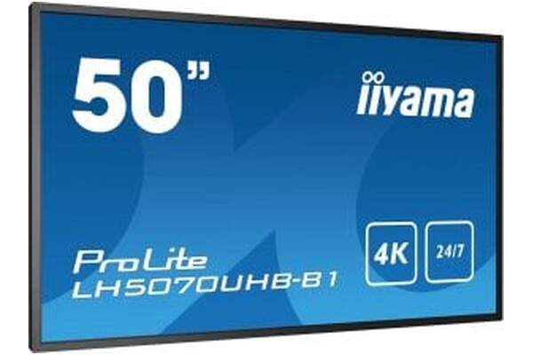 Monitor 49.5" IIYAMA LH5070UHB-B1 czarny