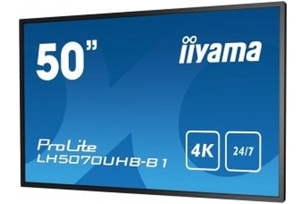 Monitor 49.5" IIYAMA LH5070UHB-B1 czarny
