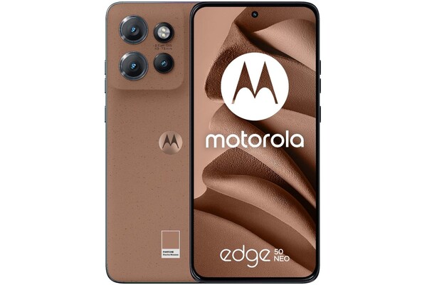 Smartfon Motorola edge 50 neo 5G brązowy 6.36" 8.0GB/256.0GB