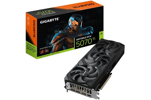 Karta graficzna GIGABYTE RTX 5070 Ti Windforce OC 16GB GDDR7